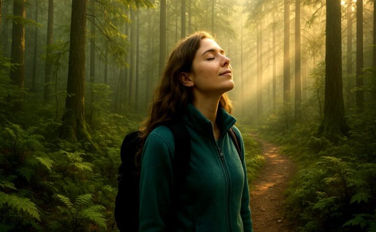 Bain de forêt thérapie globale