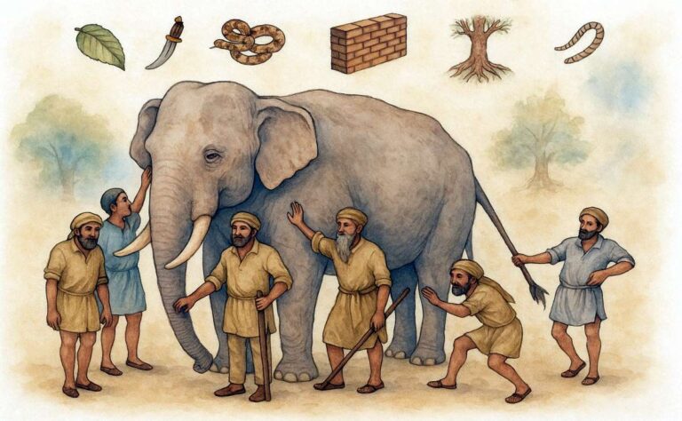 Six aveugles et l’éléphant